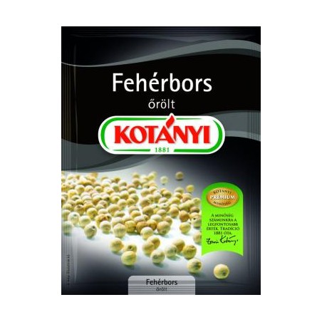 Kotányi fehérbors őrölt 20 g