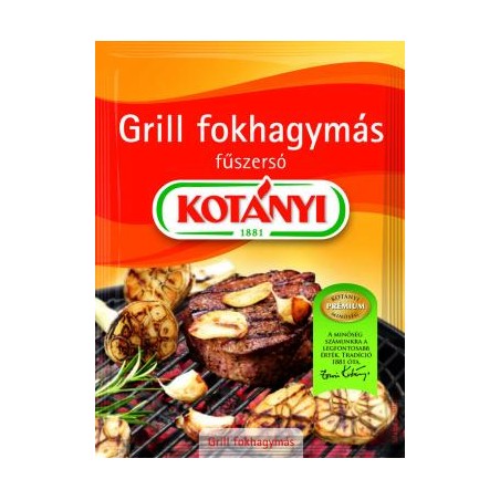 Kotányi grill fokhagymás fűszersó 30 g