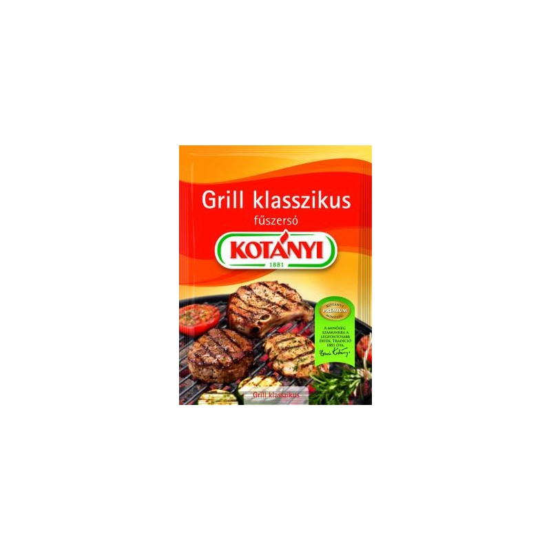 Kotányi grill klasszikus fűszersó 40 g