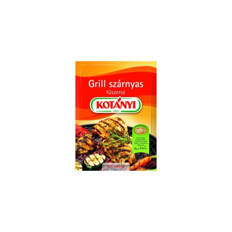 Kotányi grill szárnyas fűszerkeverék 30 g