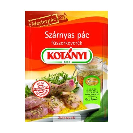 Kotányi MESTERPÁC SZÁRNYAS PÁC 30G