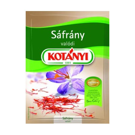 Kotányi sáfrány valódi 0,12g