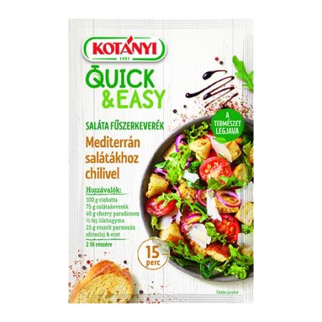 Kotányi Quick&Easy saláta fszk. mediterrán chilivel 20g