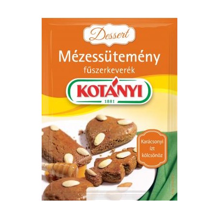 Kotányi Mézes sütemény fűszerkeverék 27G