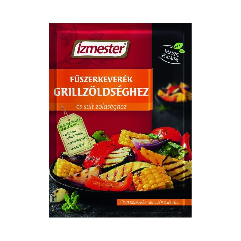 Ízmester fűszerkeverék grill és sült zöldségekhez 30g