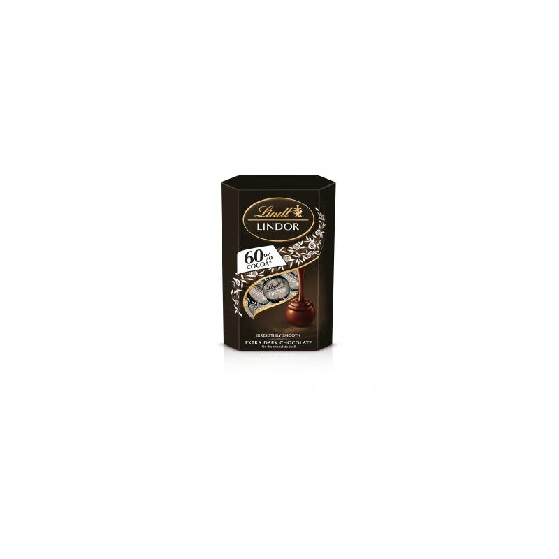 Lindor étcsoki golyók 60% cacao díszd.200g