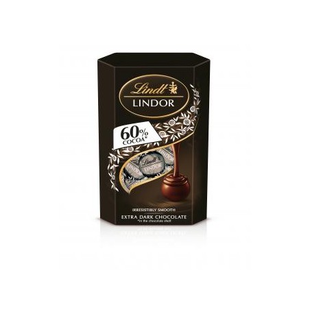 Lindor étcsoki golyók 60% cacao díszd.200g