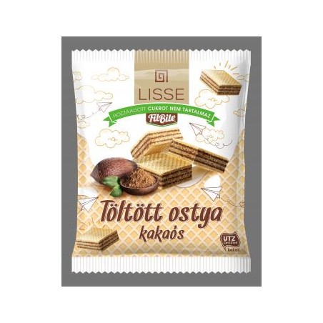 Lissé cukorment.tölt. ostya kakaós 180g