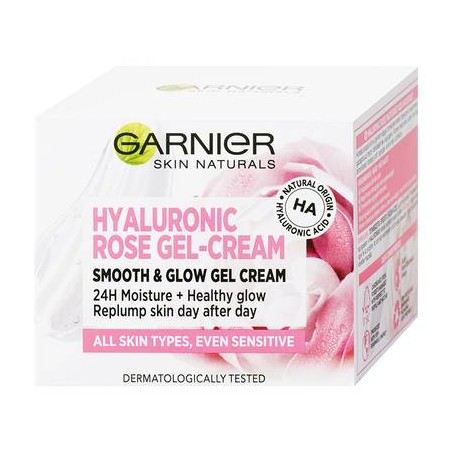 SKIN NATURALS Garnier Hyaluronic Rose gél-krém 50 ml