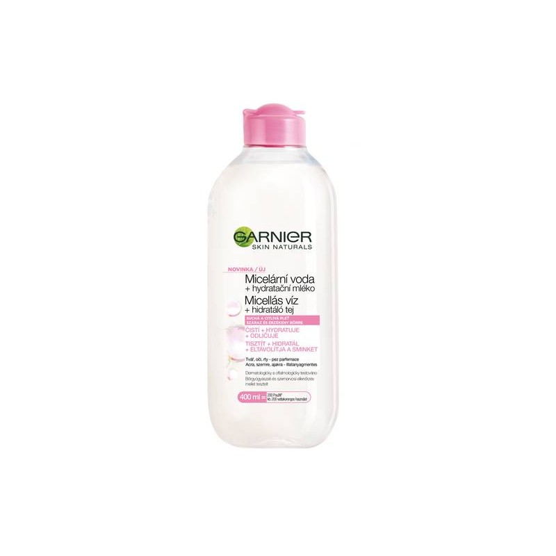 Garnier SKIN NATURALS Micellás víz hidratáló tejjel 400 ml