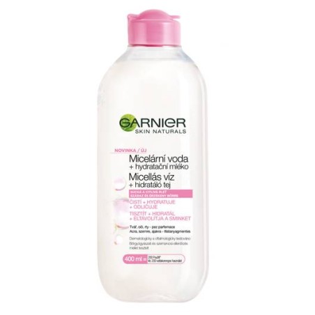 Garnier SKIN NATURALS Micellás víz hidratáló tejjel 400 ml