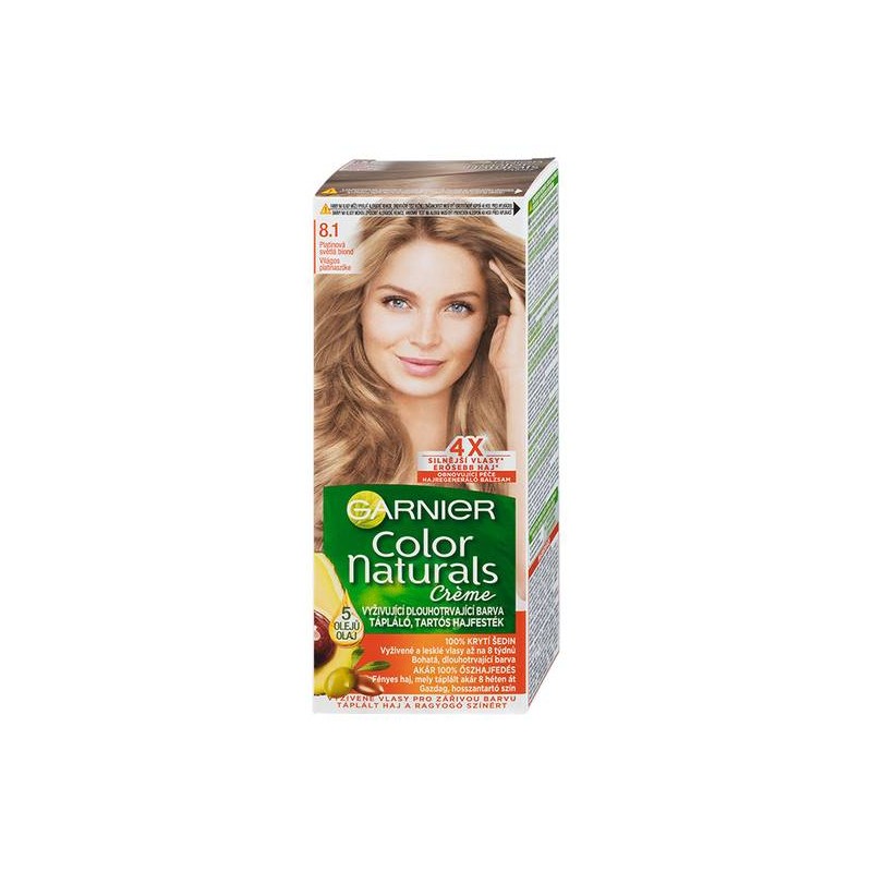 Garnier Color Naturals tartós hajfesték - 8.1 Világos platinaszőke