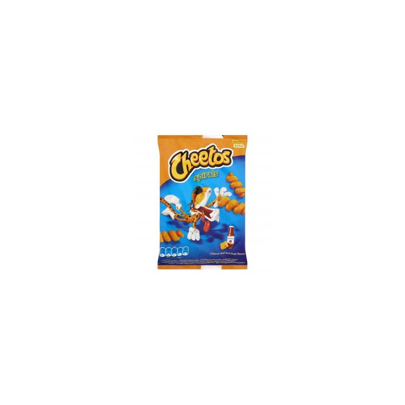 Cheetos Spirals sajtos & ketchupos ízesítésű kukoricasnack 30 g