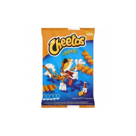 Cheetos Spirals sajtos & ketchupos ízesítésű kukoricasnack 30 g