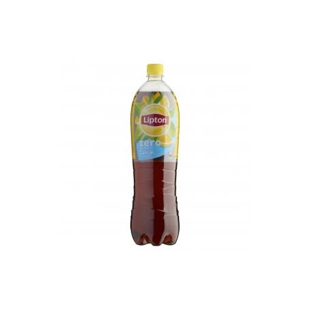 Lipton Ice Tea Zero, Black, citromízű energiamentes üdítőital édesítőszerekkel 1,5L PET