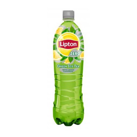 Lipton Green Ice Tea Zero energiamentes citrom ízű szénsavmentes üdítőital édesítőszerekkel 1,5L PET